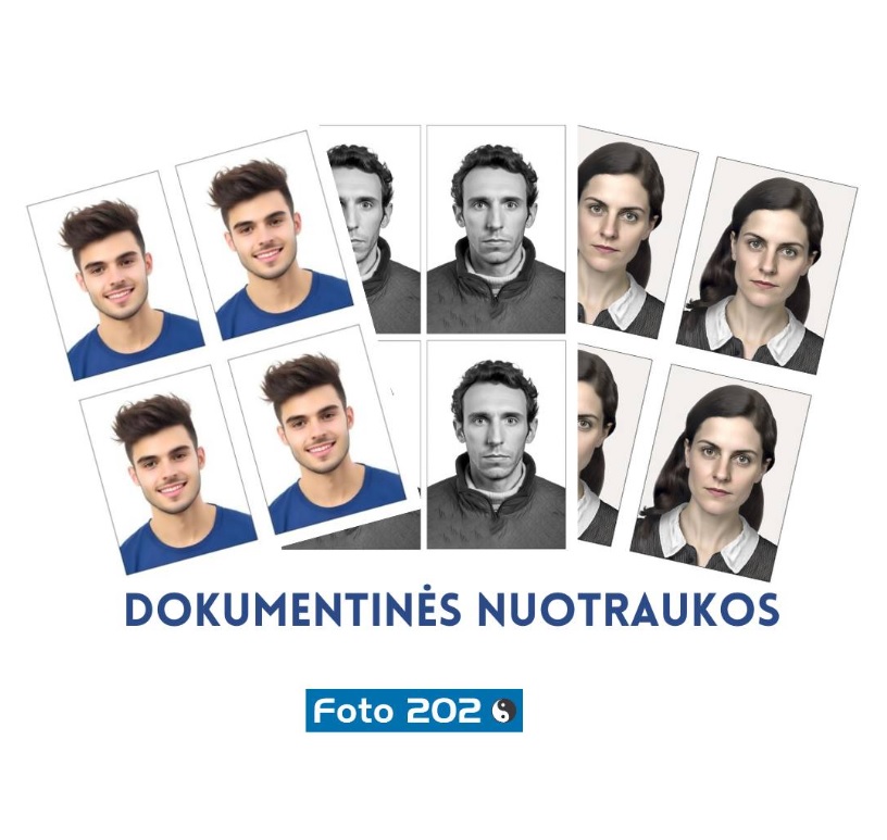 Nuotraukos dokumentams
